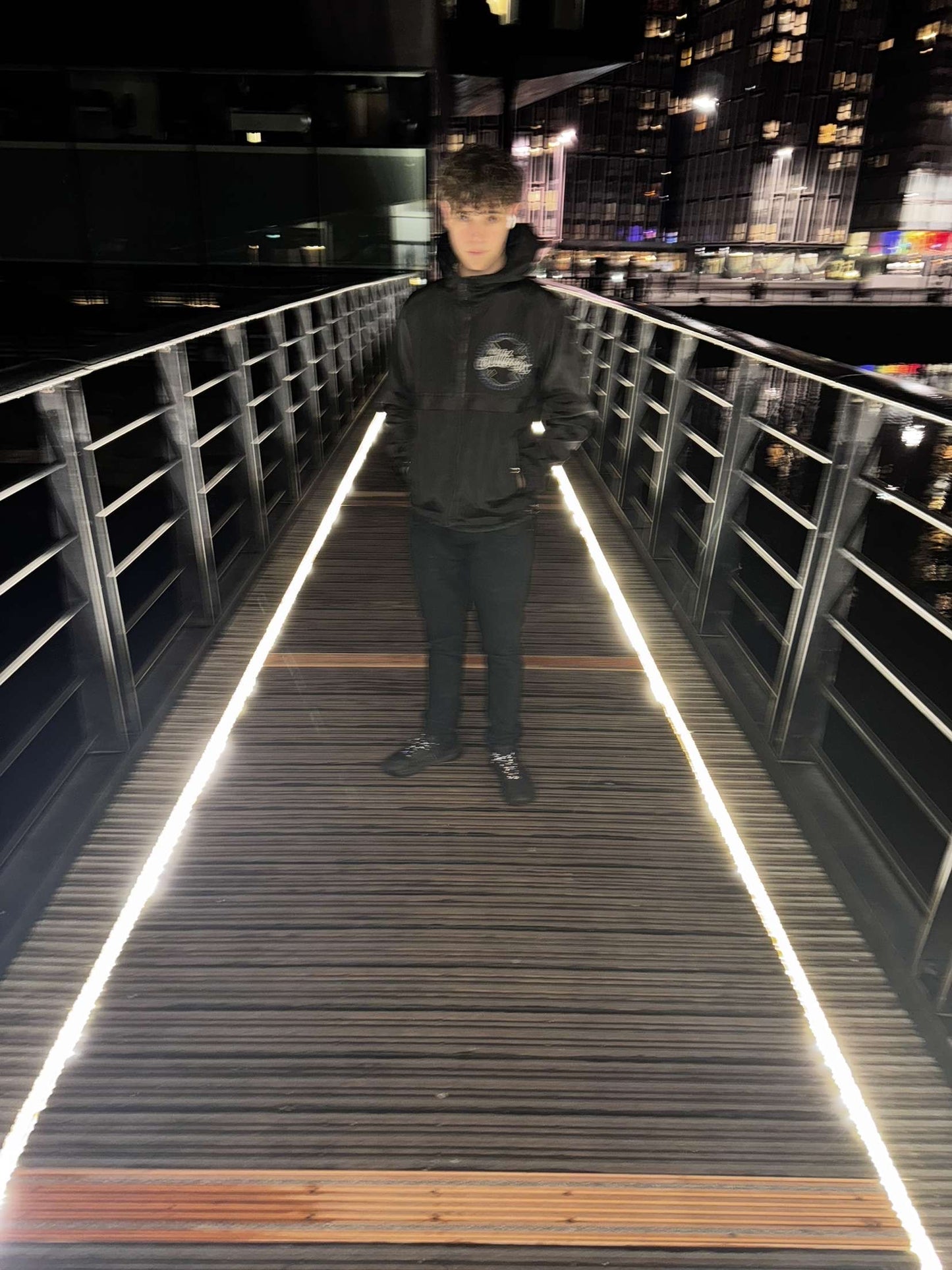 Black "God Above All" Cultrix Windbreaker
